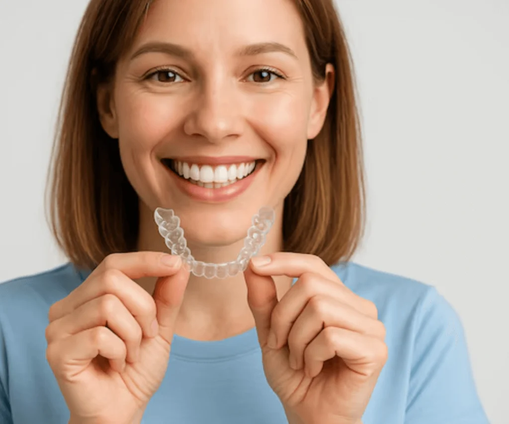 Clear aligner treatment planning at City Dental Clinic in Tirana