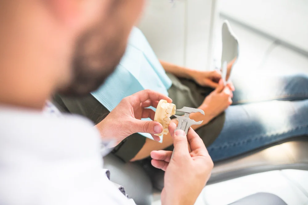 Dental implant surgical assessment at City Dental Clinic in Tirana