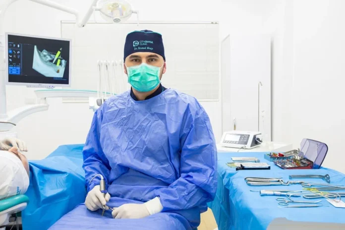Zygomatic implant surgeon at City Dental Clinic in Tirana
